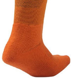 Lian LifeStyle Men's 1 Pair Knee Length Sports Socks for Baseball/Soccer/Lacrosse XL003 M(Orange)