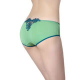 Meso Women's 4 Packs Laced Underwear Multi SizeXS/S(Grass Green)
