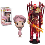I Love Lucy - Factory Lucy Collectible Figure + Toys DC Multiverse Azrael: Batman Curse of The White Knight #1 7" Action Figure, Pack of 2