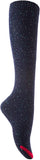 Lovely Annie Women's 5 Pairs Pack Knee High Cotton Boot Socks Size 6-9 (5 Color)