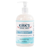 Kirk'S Odor Neutralizing Hydrating Hand Soap, Fragrance Free, 12 Ounce