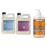Liquid Hand Soap Refill, 1 Pack Rain water, 1 Pack Plumberry, 33 OZ each include 1, 32 OZ Bottle of Bath & Shower Gel Soap, Citrus/Mint