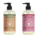 Liquid Hand Soap, 1 Pack Geranium, 1 Pack Peppermint, 12.5 OZ each