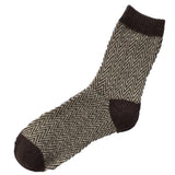 Lovely Annie Women's 5 Pairs Gorgeous Wool Crew Socks Soft, Strong, Super Comfortable With Unique Designs Size 8-11 Stripped