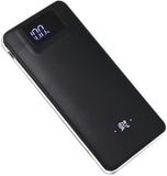 Lian LifeStyle Exceptional Portable Phone Charger w/Dual USB Output - 20000 mAh Ultra High Capacity Power Bank, High-Speed Charging for iPhone, iPad, Samsung & Other Cell Phones - Y10 Black