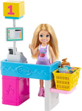 Barbie Chelsea Can Be Snack Stand Playset with Blonde Chelsea Doll (6-in), 15+ Pieces: Snack Stand, Register, Food Items, Shopping Basket & More, Great Gift for Ages 3 Years Old & Up