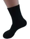 2 Pairs High Performance, Breathable, Lightweight Men's Wool Crew Socks as Hiking Socks & Running Socks Size 6-9 Plain Color(Dark Gray)