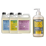 Liquid Hand Soap Refill, 1 Pack Rain water, 1 Pack Honey Suckle, 1 Pack Peony, 33 OZ each include 1, 12.75 OZ Bottle of Hand Soap Meyer Lemon