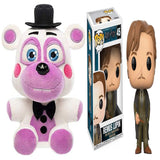 Five Nights at Freddy's Pizza Simulator - Helpy Collectible Figure + Movies -Remus Lupin Toy, Pack of 2