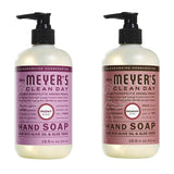 Liquid Hand Soap, 1 Pack Peony, 1 Pack Rosemary, 12.5 OZ each