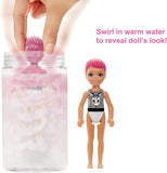 Barbie Color Reveal Chelsea Doll with 6 Surprises: 4 Mystery Bags Contain Surprise Hair Piece, Skirt, Shoes & Accessory; Water Reveals Doll’s Look & Color Change on Bodice [Styles May Vary]