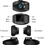 Lian LifeStyle Latest Technology HD Dash Camera Trusted Quality Car Accessories: Security Camera Front & Rear with Night Vision for Safety SD LY560X