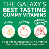 Kids Formula & Fiber Daily Gummy Multivitamin: Fiber for Digestive Health, Vitamin C, D3, & Zinc for Immunity, Omega 3 Fish Oil (EPA & DHA), B6, Methyl B12, 120 Count 2-Packs