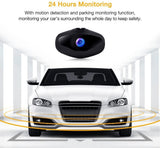 Lian LifeStyle Latest Technology HD Dash Camera Trusted Quality Car Accessories: Security Camera Front & Rear with Night Vision for Safety SD LY610