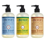 Liquid Hand Soap, 1 Pack Rain Water, 1 Pack Honey Suckle, 1 Pack Oat Blossom, 12.5 OZ each
