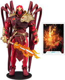 Venom 6-inch Collectible Action Figure Toy Phage Premium Design and 1 Accessory+ Toys DC Multiverse Azrael: Batman Curse of The White Knight #1 7" Action Figure, Pack of 2