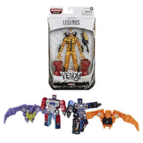 Venom 6-inch Collectible Action Figure Toy Phage Premium Design and 1 Accessory+ Transformers Micromaster WFC-GS10 1.5-inch Soundwave Spy Patrol (3rd Unit 4-Pack), Pack of 2