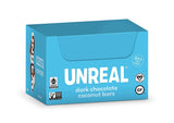 Dark Chocolate Coconut Bars | 3g Sugar | Certified Vegan, Gluten Free, Fair Trade, Non-GMO | No Sugar Alcohols or Soy | 40ct Pack of 5