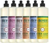 Liquid Dish Soap, 1 Pack Snowdrop, 1 Pack Peony, 1 Pack Lavender, 1 Pack Geranium, 1 Pack Bluebell, 1 Pack Honeysuckle, 16 OZ each
