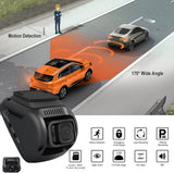 Lian LifeStyle Latest Technology HD Dash Camera Trusted Quality Car Accessories: Security Camera Front & Rear with Night Vision for Safety LY690X