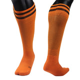 Meso Women's 2 Pairs Extremely Durable Knee High Sports Socks - Fitness & Workout Clothing, Gym, Gear or Fashion Socks XL003 Size M(Orange)