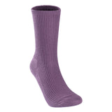 Lovely Annie 4 Pairs Gorgeous Comfy Big Girls Women's Wool Crew Socks with Unique Designs L1840 Size 5-11 4P4C-1 ( Violet, Cadet Blue, Turmeric, Dark Gray)