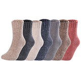 Lovely Annie Comfortable Big Girls Women's Cotton Crew Socks L1859 Size 5-11