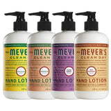 Mrs. Meyers Clean Day Hand Lotion, 1 Pack Lemon Verbena, 1 Pack Geranium, 1 Pack Plumbery, 1 Pack Oat Blosom, 12 OZ each