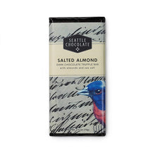 Load image into Gallery viewer, Salted Almond Truffle, Milk &amp; Dark Chocolate Truffle, Gluten Free, Fair Trade, Non-GMO, No Sugar, Alcohol or Soy, Pack of 5, 2.5 OZ Per Pack
