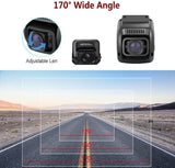 Lian LifeStyle Latest Technology HD Dash Camera Trusted Quality Car Accessories: Security Camera Front & Rear with Night Vision for Safety LY690X