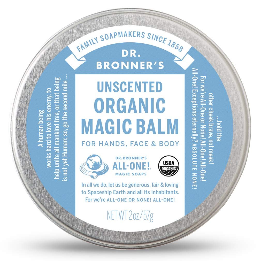 Organic Magic Balm (2 Ounce) - Made with Organic Beeswax and Organic Hemp Oil, Relieves and Relaxes Sore Muscles and Achy Joints, Moisturizes and Soothes Dry Skin (Baby Unscented) Pack of 3