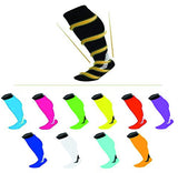 Lian LifeStyle Men's 1 Pair Knee High Compression Sports Socks Size M XL0023