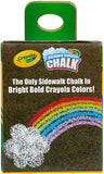Crayola Washable Sidewalk Chalk, 12 Classic Crayola Colors Outdoor Art Gift for Kids 4 & Up, 12 Classic Crayola Colors, Anti-Roll Sidewalk Chalk Sticks Keep Little Artist's Tools Close At Hand