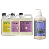 Liquid Hand Soap Refill, 1 Pack Honey Suckle, 1 Pack Peony, 1 Pack Plum Berry, 33 OZ each include 1, 12.75 OZ Bottle of Hand Soap Lavender + Coconut