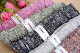Lovely Annie Women's 5 Pairs Comfortable, Breathable Latest Fashion Splendid Cotton Crew Socks Size 4.5-8.5(5 Color)