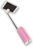 Lian LifeStyle Selfie Stick Bluetooth, Extendable with Wireless Remote and Tripod Stand Selfie Stick for iPhone X/iPhone 8/8 Plus/iPhone 7/iPhone 7 Plus/Galaxy Note 8/S8 /S8 Plus/Google YM4-Pink