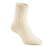 6 Pairs Children's Durable, Stretchable, Thick & Warm Wool Crew Socks. Perfect as Winter Snow Sock and All Seasons FS01 6P Size 4Y-6Y(White)