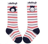 Lian LifeStyle Unisex Baby 1 Pair Non Slip Cotton Socks 1Y-3Y Multiple Color