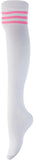 Lovely Annie Women's 6 Pairs Over-the-Knee Thigh High Knee High Cotton Socks Size 6-9