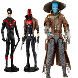 Toys DC Multiverse Red Hood and Nightwing 7" Action Figure Multipack + The Black Series Cad Bane Toy 6-Inch Scale The Clone Wars Collectible Action Figure, Pack of 2