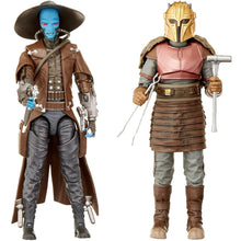 Load image into Gallery viewer, The Black Series Cad Bane Toy 6-Inch Scale The Clone Wars Collectible Action Figure + The Black Series The Armorer Toy 6-Inch Scale The Mandalorian Collectible Action Figure, Pack of 2
