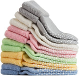 Lian LifeStyle Super Cute Unisex Children 6 Pairs Cotton Crew Socks ZM01 Size 1Y-3Y