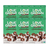 Original Power O’s, Chocolate, Toasted Rice and Bean Cereal, Gluten Free, Fair Trade, Non-GMO, No Sugar, Alcohol or Soy, Pack of 6, 10 OZ Per Pack