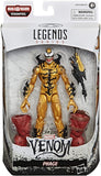 Venom 6-inch Collectible Action Figure Toy Phage Premium Design and 1 Accessory+ Control ‘N Conquer Large Dinosaur Figure with Authentic Detail, Pack of 2