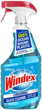 Glass and Window Cleaner Spray Bottle, Bottle Made from 100% Recycled Plastic, Original Blue, 23 fl oz Pack of 4