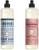 Liquid Dish Soap, Cruelty Free Formula, 1 Pack Snowdrop, 1 Pack Rose, 16 OZ each