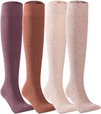 Lian LifeStyle Big Girl Women's Exquisite Thigh High Cotton Socks L1888 Size 6-9