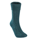 Lovely Annie 4 Pairs Gorgeous Comfy Super Comfortable Women Wool Crew Socks. Strong, Soft with Unique Designs L1860 Size 5-11 4P4C-2(Caramel, Wine, Evergreen, Purple)