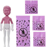 Barbie Color Reveal Chelsea Doll with 6 Surprises: 4 Mystery Bags Contain Surprise Hair Piece, Skirt, Shoes & Accessory; Water Reveals Doll’s Look & Color Change on Bodice [Styles May Vary]