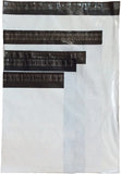 LLS White Self-Sealing Poly Mailers Bags for Non Fragile Products Pack of 100-10"x13"
